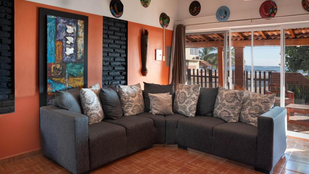Casa Belen - Beautiful Beach View Home On Stone Island Isla La Piedra Exterior photo